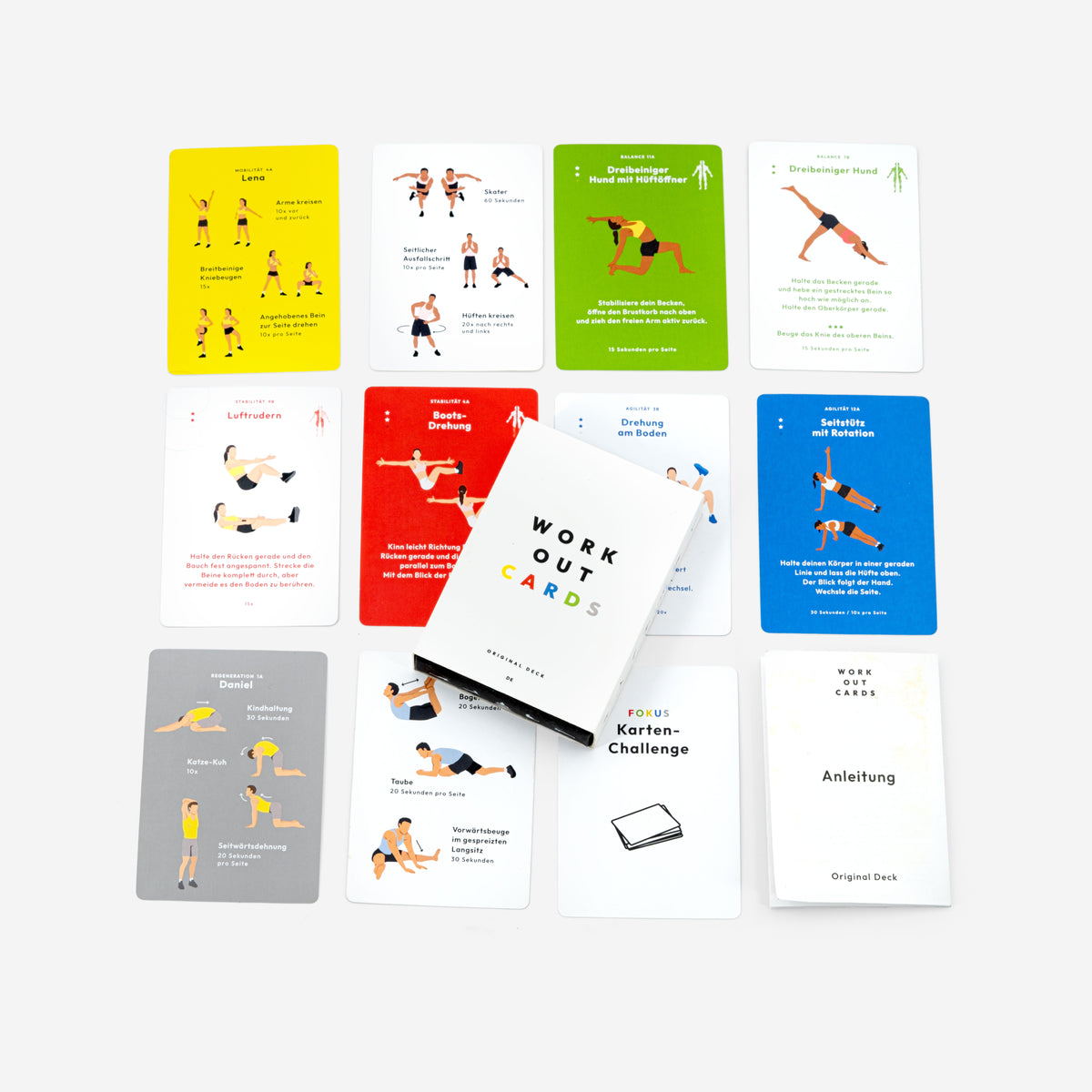 That's why you train more effectively with workout cards.